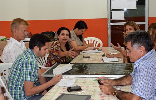 Reunião com o prefeito Ciro Braga